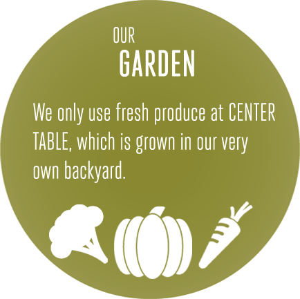 Our Garden : Center Table